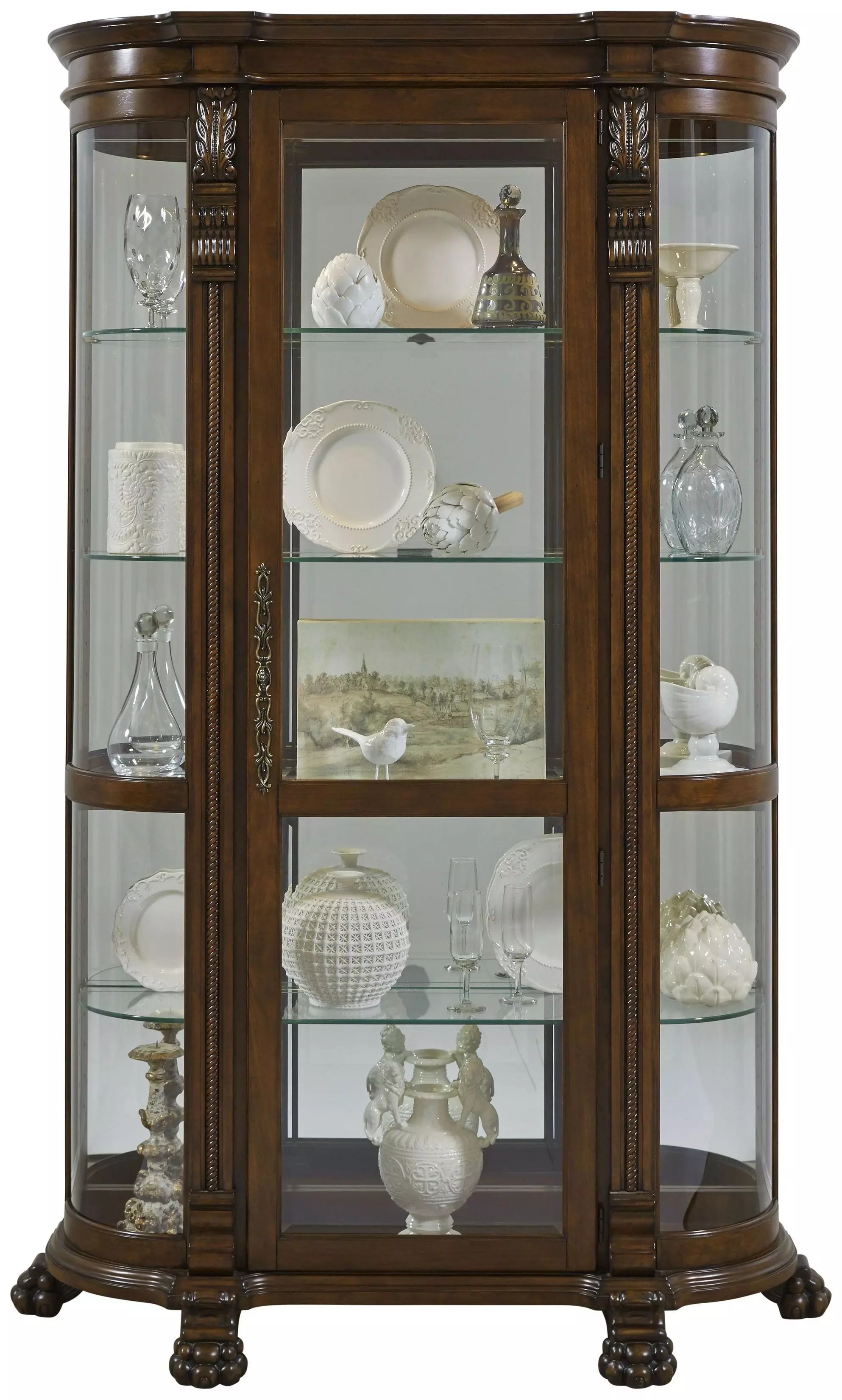 Foxcroft Curio Cabinet from Pulaski (102003) | Coleman Furniture