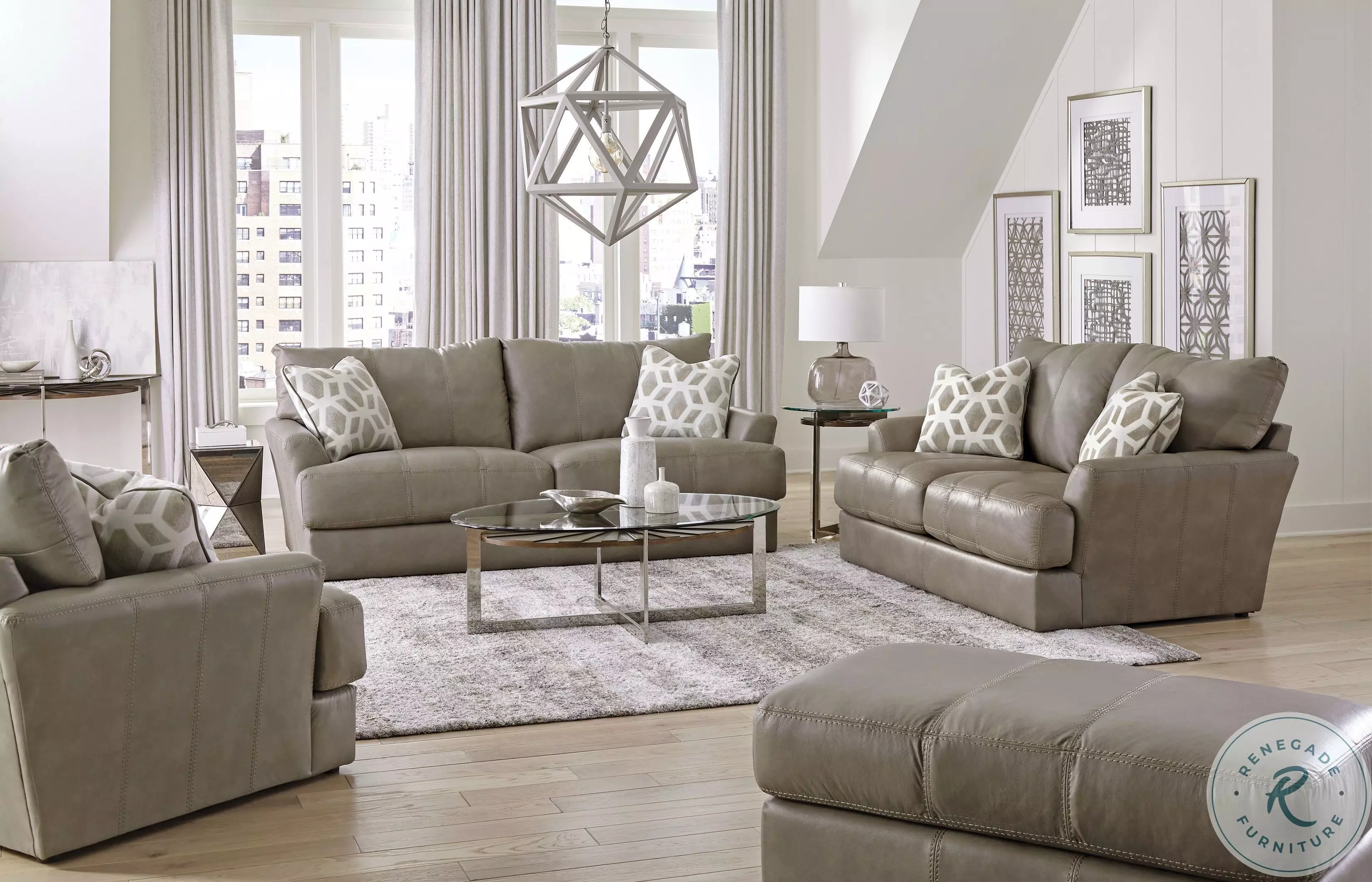 Prato Putty Living Room Set from Jackson | Coleman Furniture
