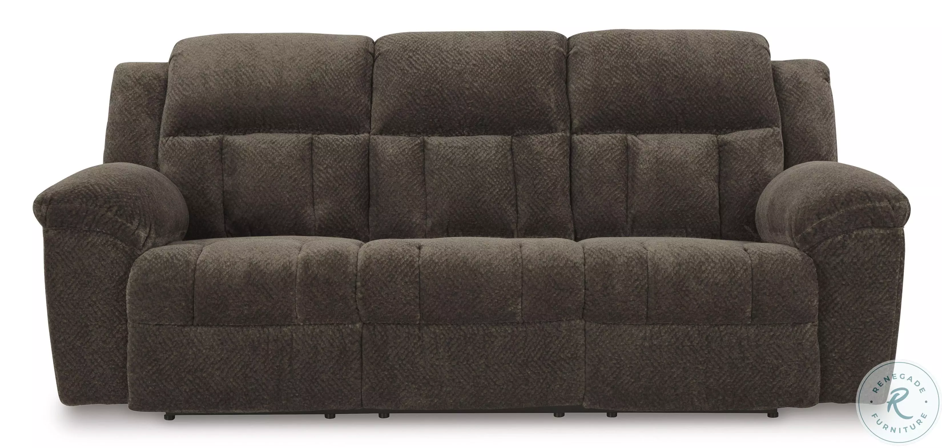 Frohn Graphite Reclining Sofa From Ashley Furniture | Coleman
