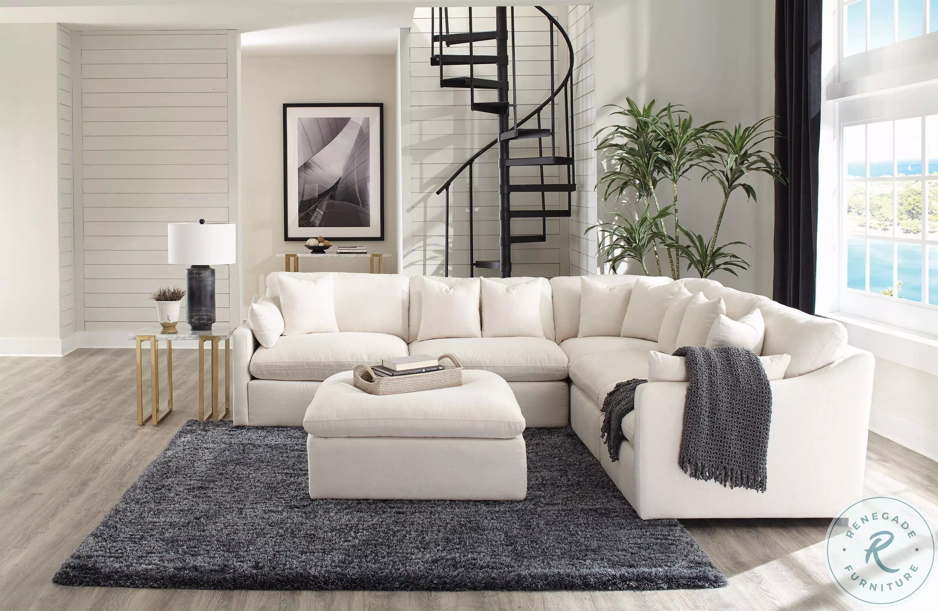 Hobson Sectional From Coaster Furniture | Coleman Furniture