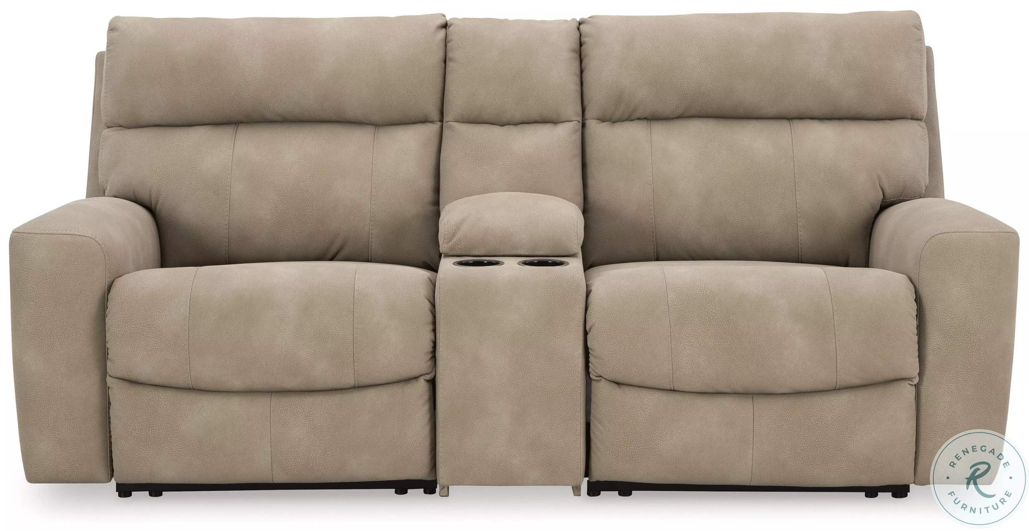Next-Gen DuraPella Sand Modular Power Reclining Loveseat From