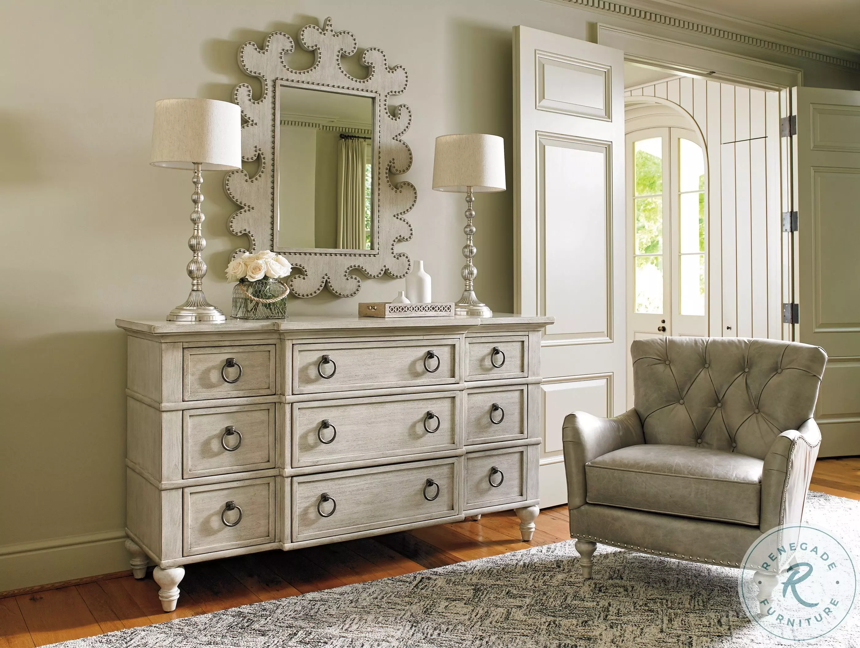 Oyster Bay Barrett Triple Dresser from Lexington (01-0714-233
