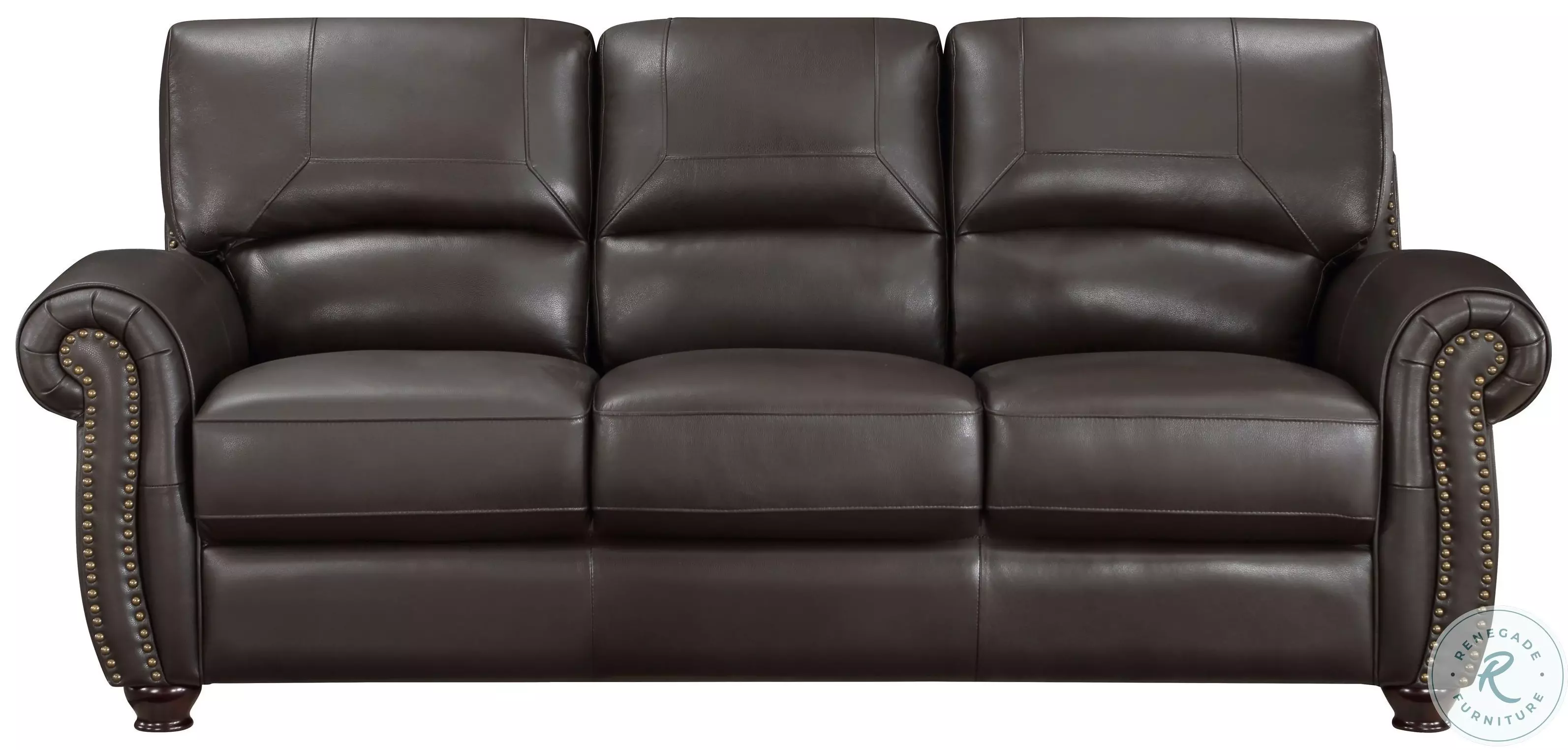Foxborough Dark Brown Sofa From Homelegance | Coleman Furniture