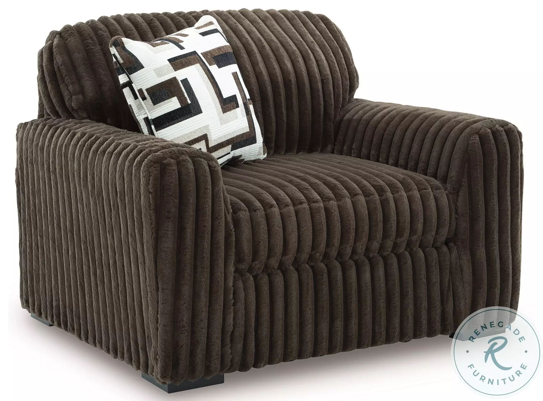 Midnight Madness Chocolate Oversized Chair From Ashley Furniture