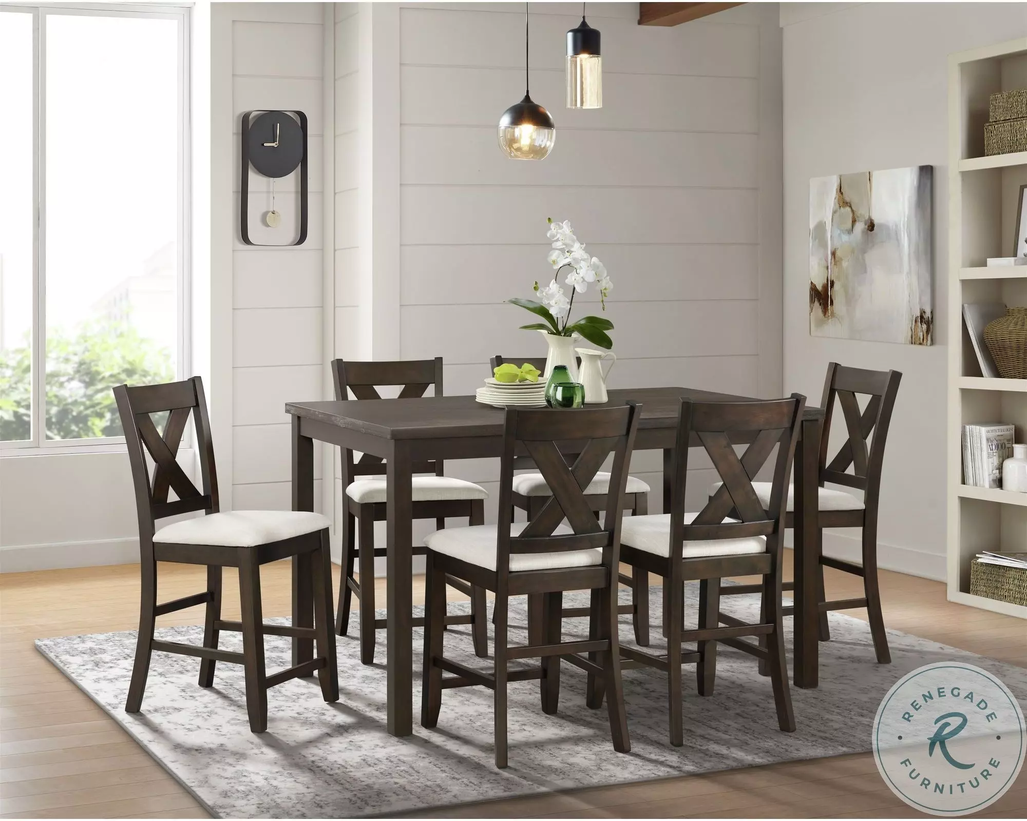 High top dining room table sets online