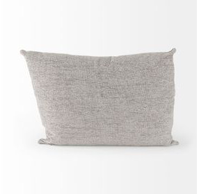 Valence Medium Gray Performance Fabric Arm Pillow