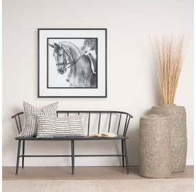 Jenna Cream and Black Lumbar Decorative Pillow Cover