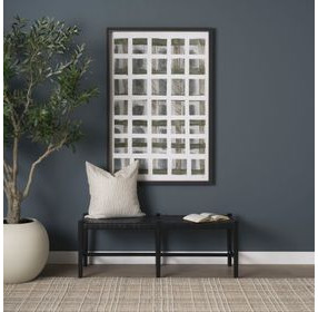 Jaxon Beige and Black Decorative Square Pillow Cover