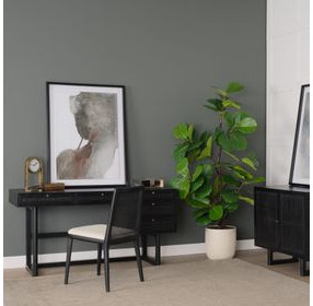 Grier Black 60" Office Desk