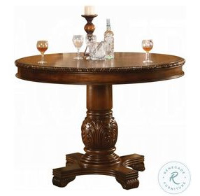 Chateau De Ville Cherry Round Counter Height Table Set