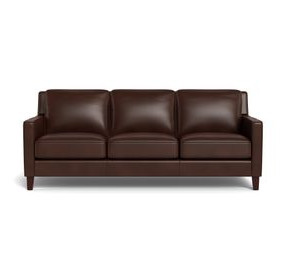 Arden Chestnut Leather Living Room Set
