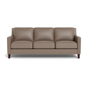 Arden Taupe Leather Living Room Set