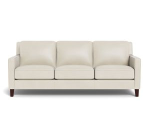 Arden Vanilla Leather Living Room Set