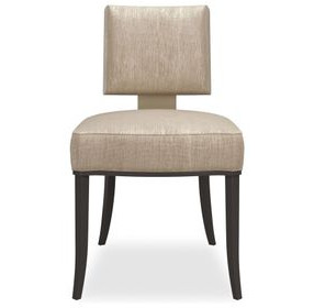 Reserved Seating Oatmeal Upholstered Side Chair