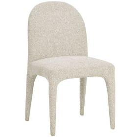 Karina Santa Cruz Oatmeal Upholstered Dining Chair Set of 2
