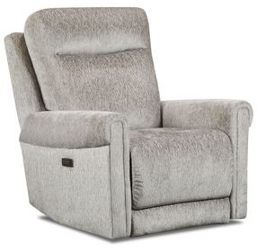Reese Charcoal Triple Power Rocker Recliner with USB Charging