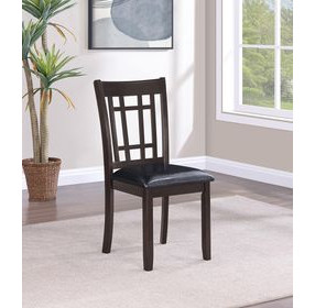 Lavon Black Side Chair Set of 2