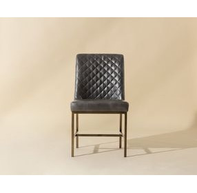 Hawthorn Overcast Gray Upholstered Dining Chair Set of 2