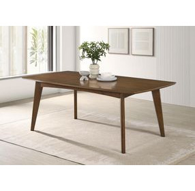 Malone Dark Walnut Rectangular Dining Table