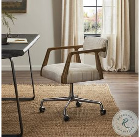 Tyler Sheffield Ivory Desk Chair