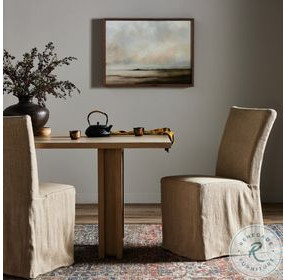 Vista Broadway Canvas Slipcovered Dining Chair Set of 2