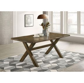 Alston Knotty Nutmeg Rectangular Dining Table