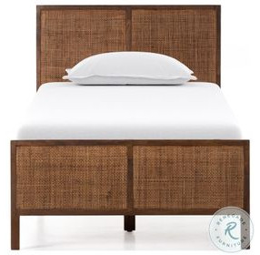 Sydney Brown Wash Youth Upholstered Bedroom Set