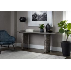 Rebel Charcoal Grey Console Table