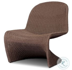 Portia Tanned Weave Outdoor Occasional Chair