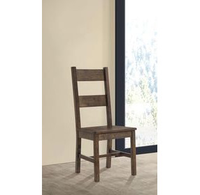 Coleman Rustic Golden Brown Side Chair Set of 2