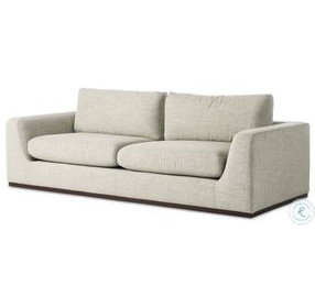 Colt Canton Dove Performance Fabric 98" Sofa