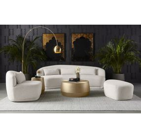 Soraya Dove Cream Living Room Set