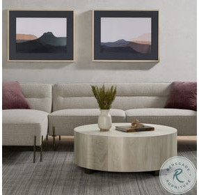 Hudson Ashen Walnut Coffee Table