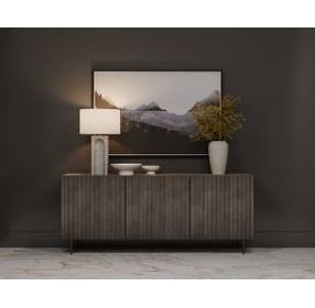 Carlin Taupe Large Sideboard