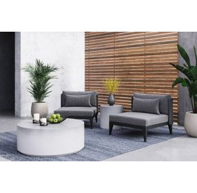 Perfetti Gray And White Occasional Table Set