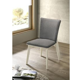 Biloxi Gray Upholstered Side Chair Set Of 2
