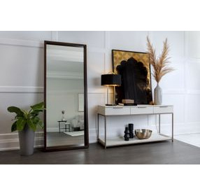 Rebel Champagne Gold And Cream Console Table
