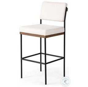 Benton Fayette Cloud Performance Fabric Bar Stool