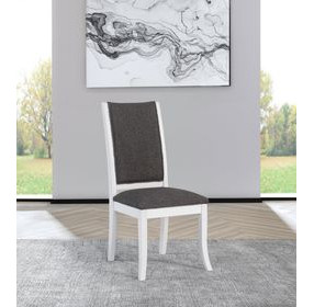 Judd Dark Gray Upholstered Side Chair Set Of 2