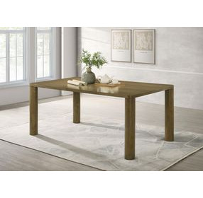 Castlewood Brown Oak 71" Rectangular Dining Table