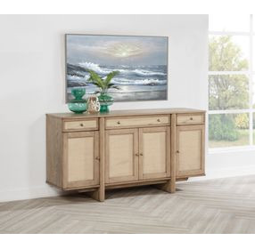 Kailani Beige Oak Sideboard
