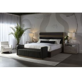 Reign Meg Ash King Upholstered Platform Bed