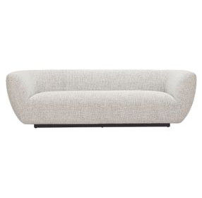 Zambet Pewter Gray 96" Sofa