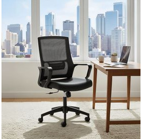 Jett Black Low Back Office Chair