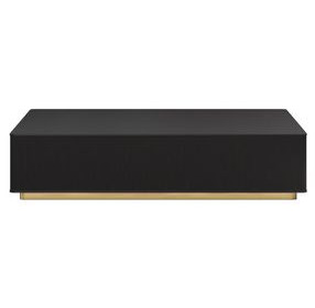 Thessaly Charcoal Rectangular Coffee Table