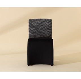 Dunleigh Abbington Black and Hobbes Night Upholstered Dining Chair