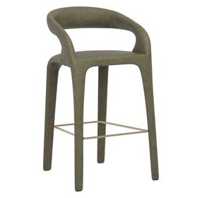 Avenlee Ivanhoe Upholstered Pine Barstool
