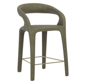 Avenlee Ivanhoe Pine Upholstered Counter Height Stool