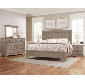Heritage Graystone King Sleigh Bed