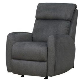 Primo Charcoal Wall Hugger Power Recliner and USB Charging
